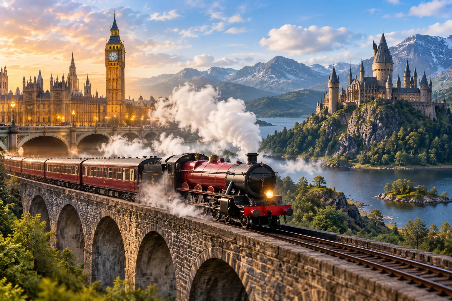 Harry Potter: From London to the Scottish Highlands