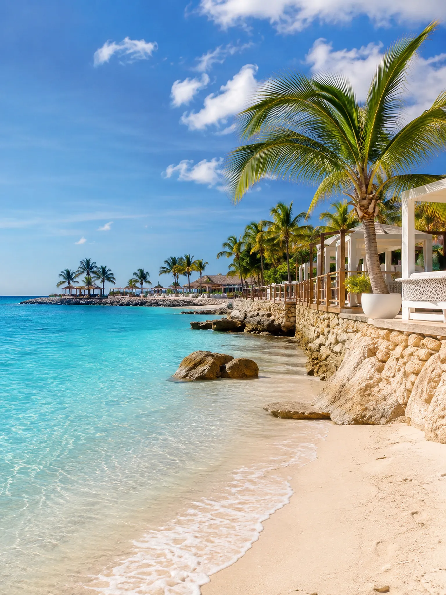 Mambo Beach & Sea Aquarium Area