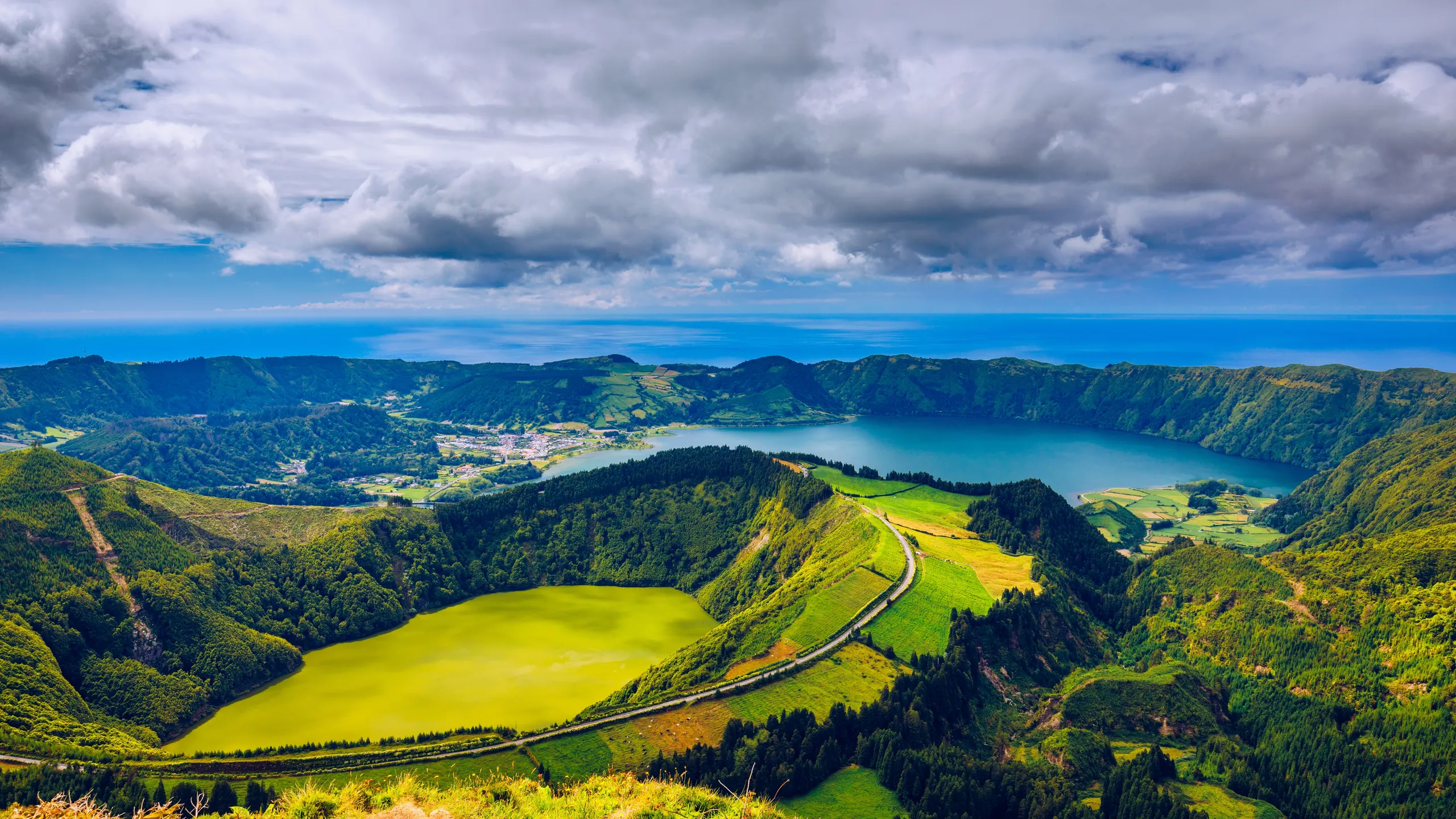 Crater Lakes by Bicycle