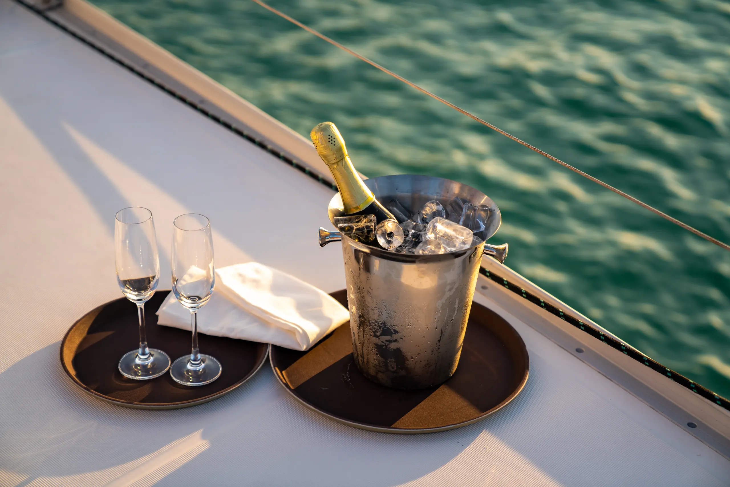 Fully Crewed Catamaran