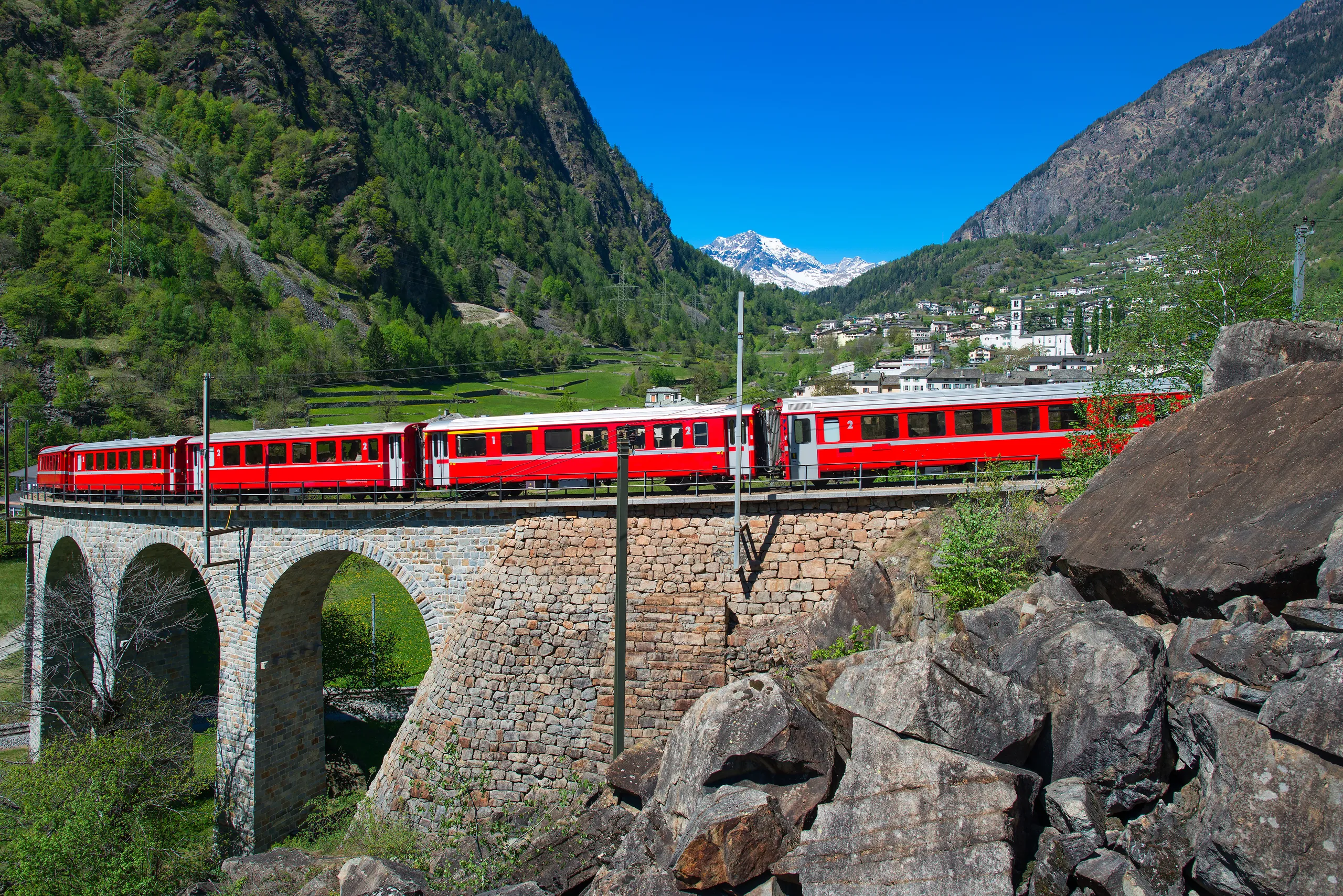 Bernina Express & St. Moritz