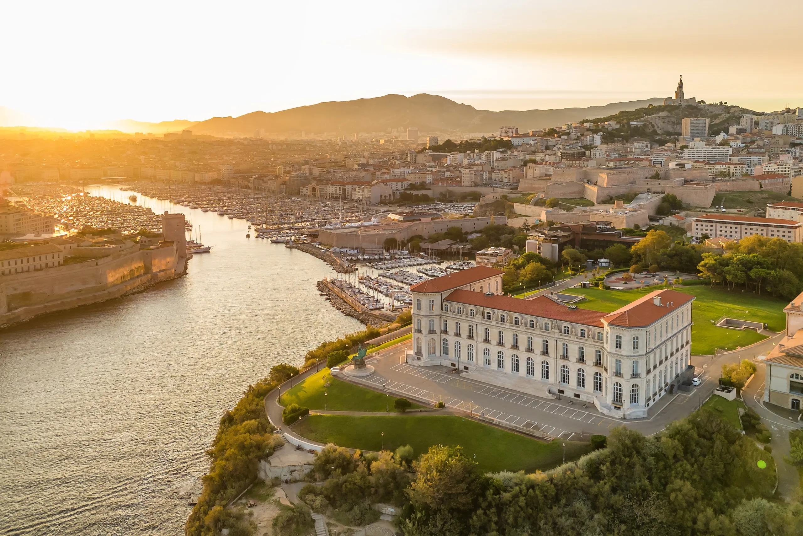 Arrival in Marseille — The Old Port and the Mediterranean