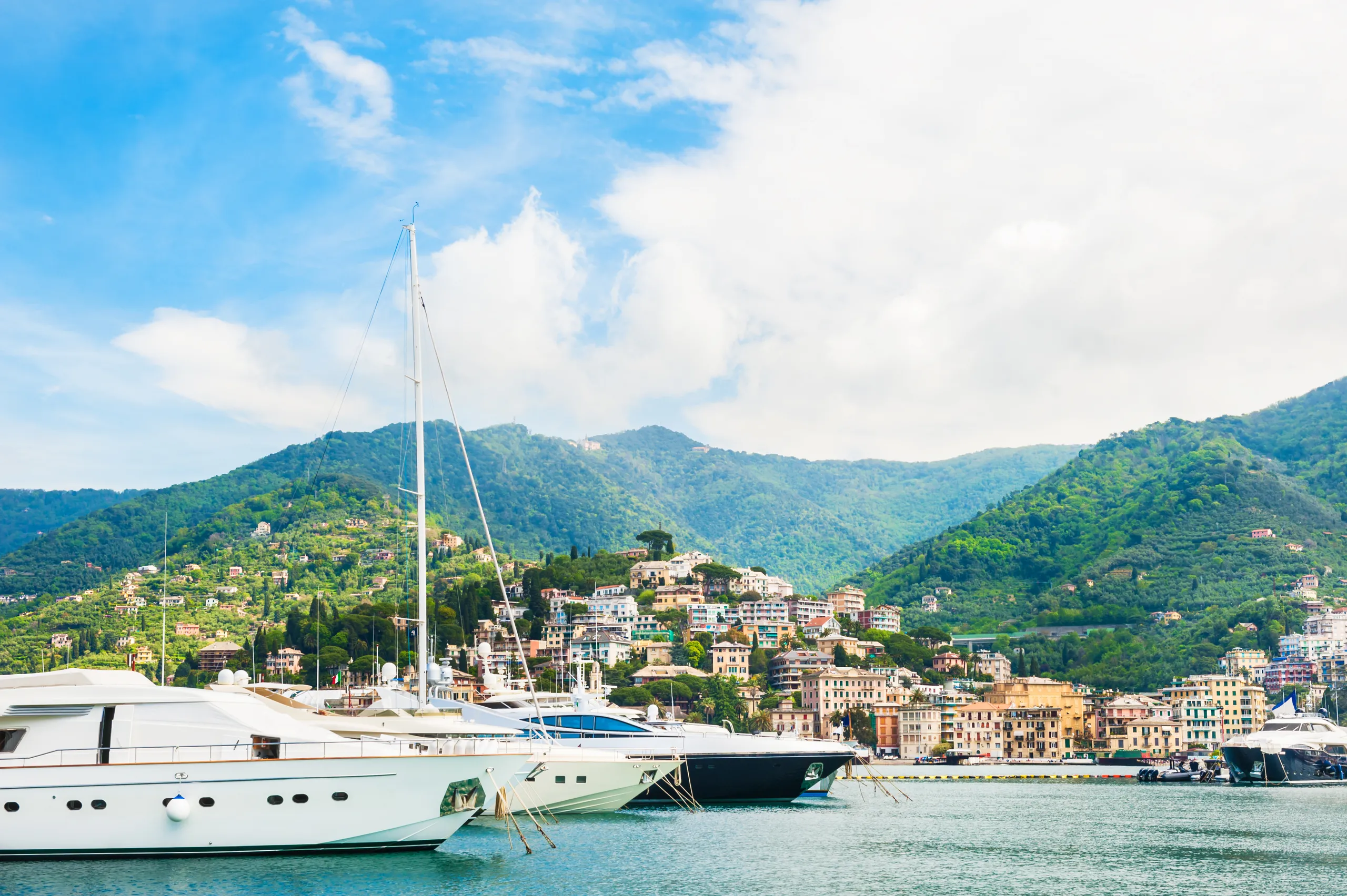 Arrival in Rapallo