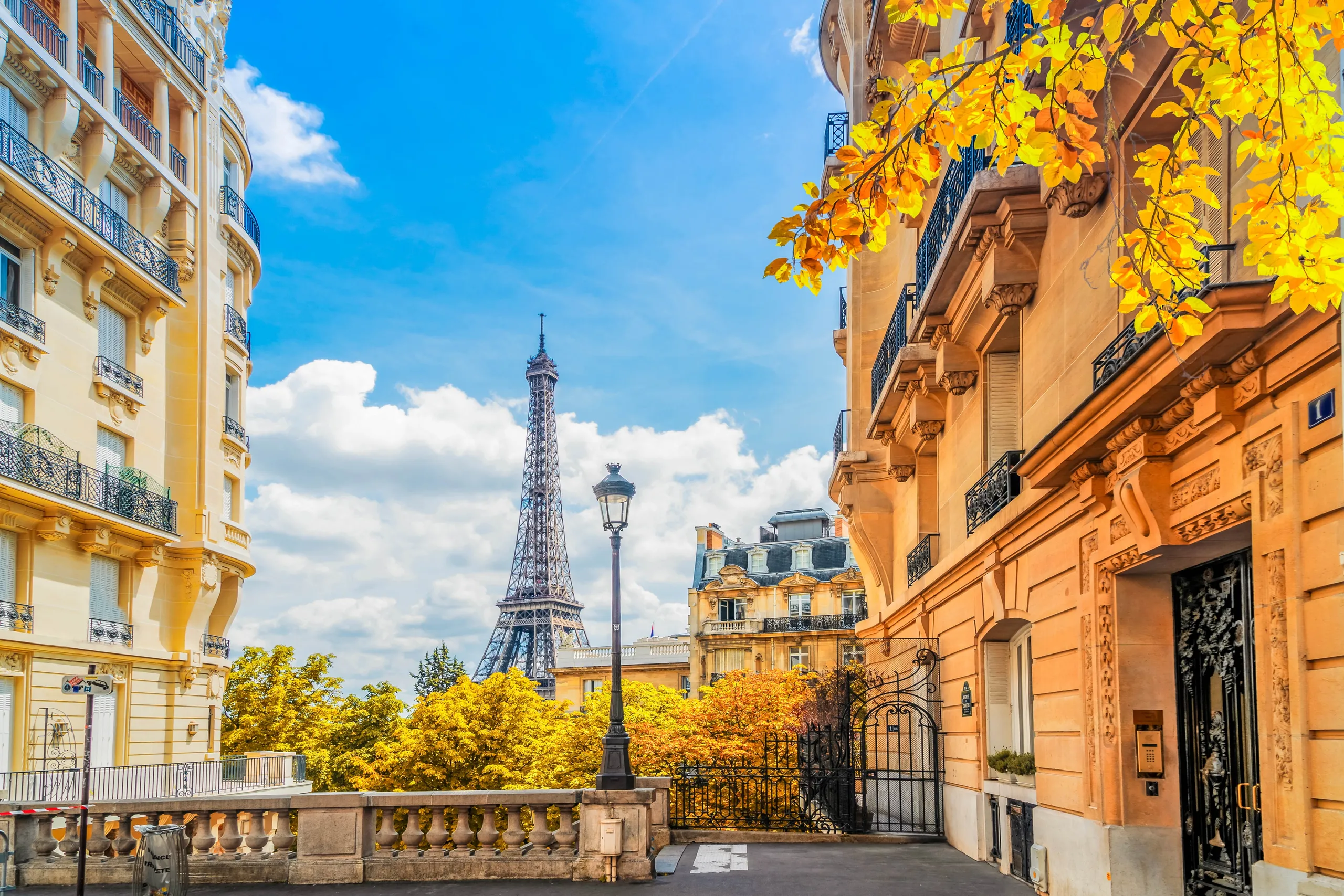 Arrival in Paris