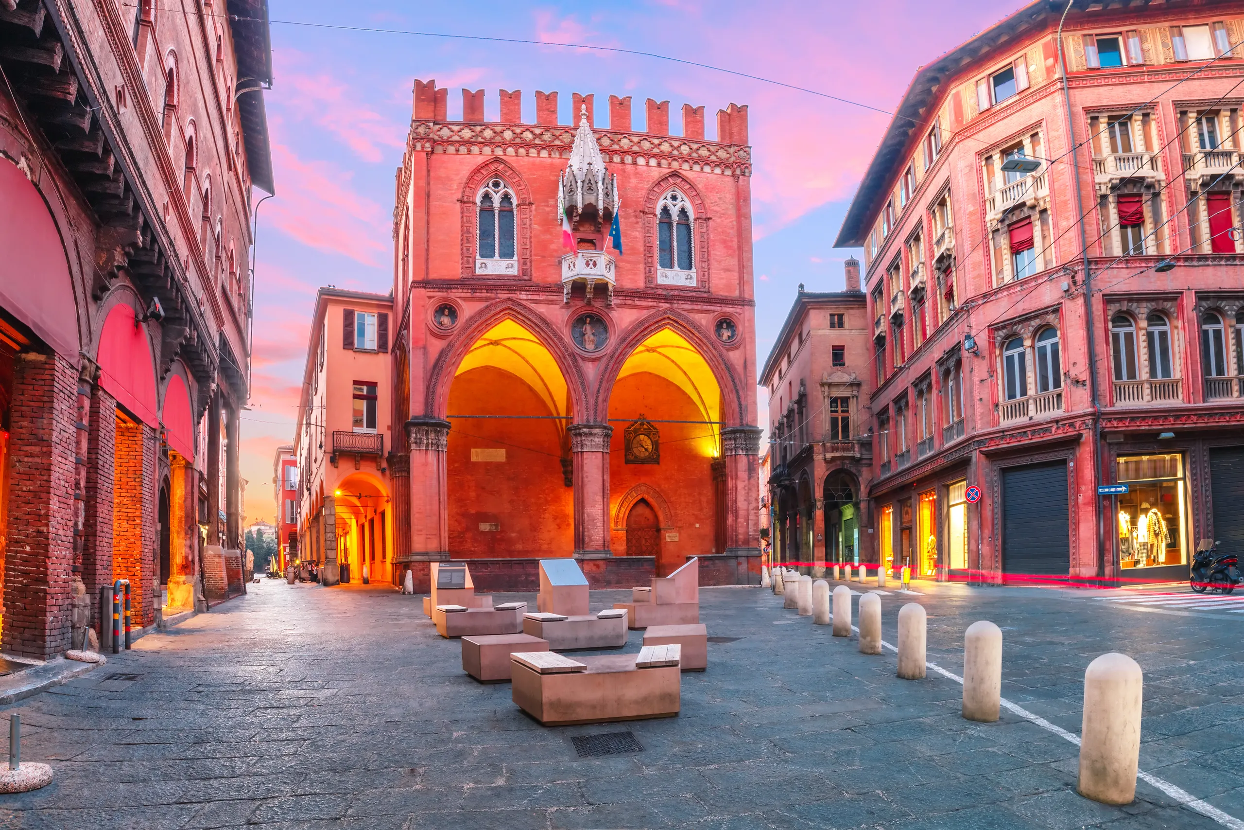Departure from Bologna