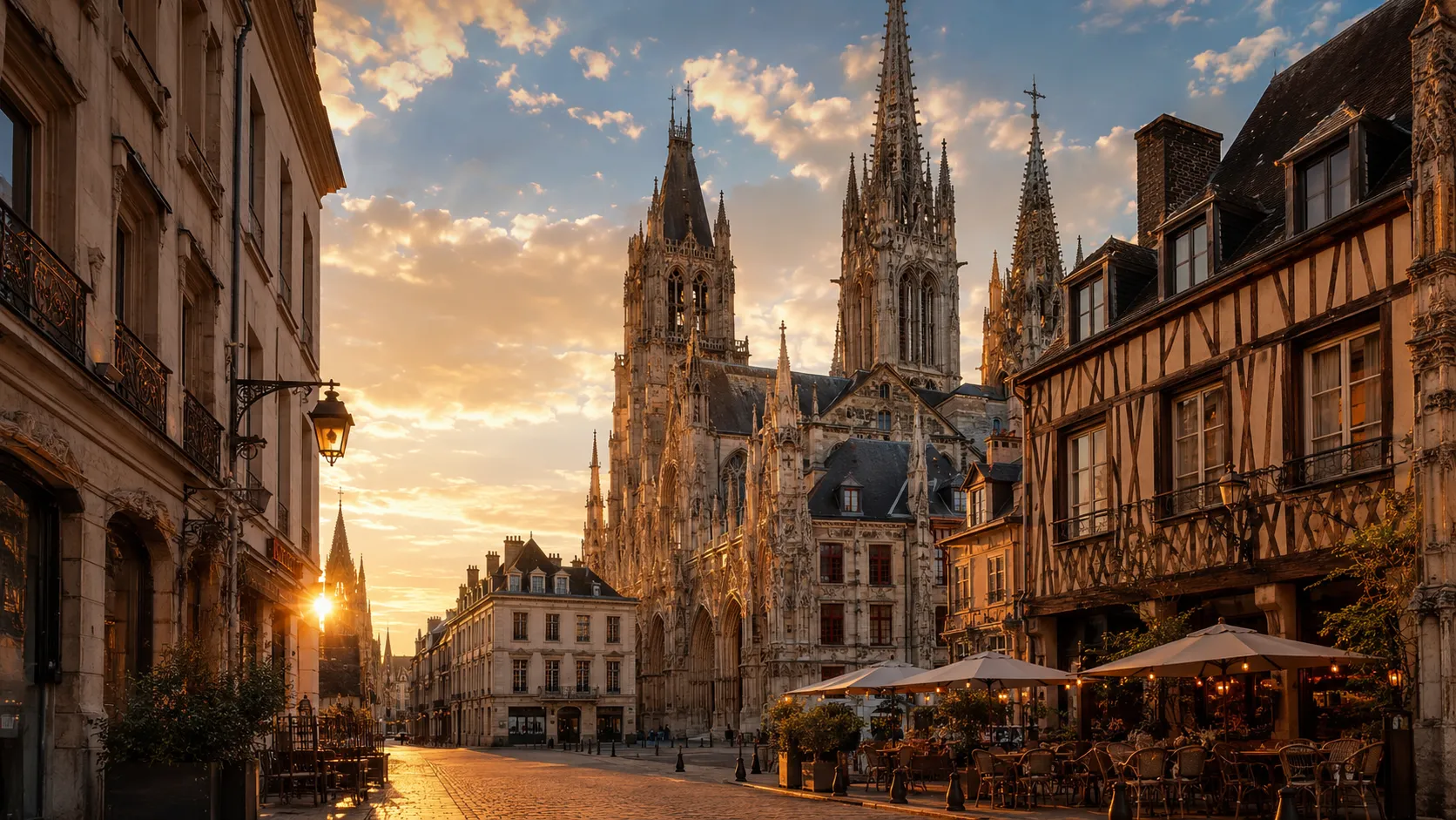 Medieval Rouen & Impressionist Light