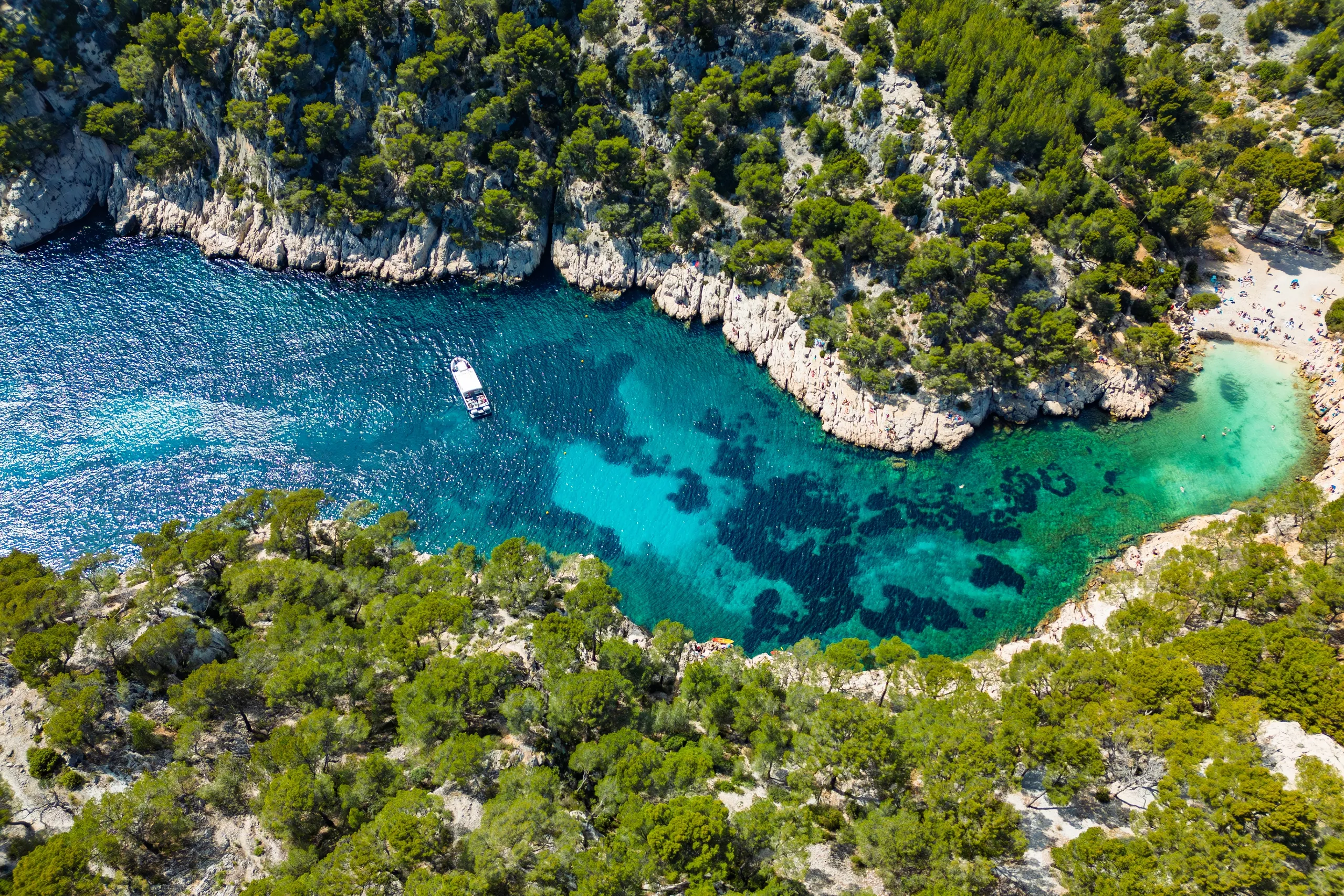 The Calanques by Private Boat