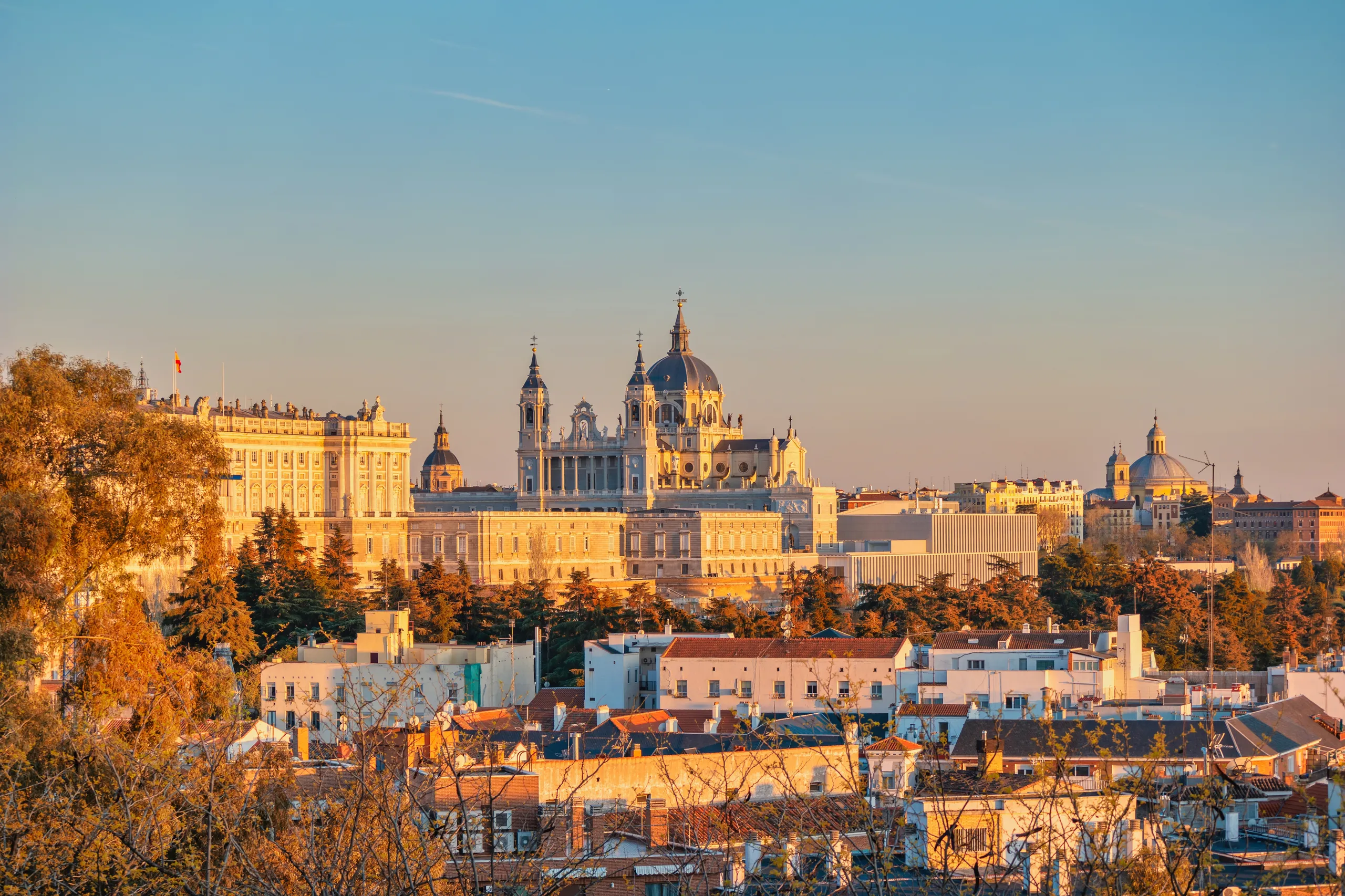 Departure from Madrid