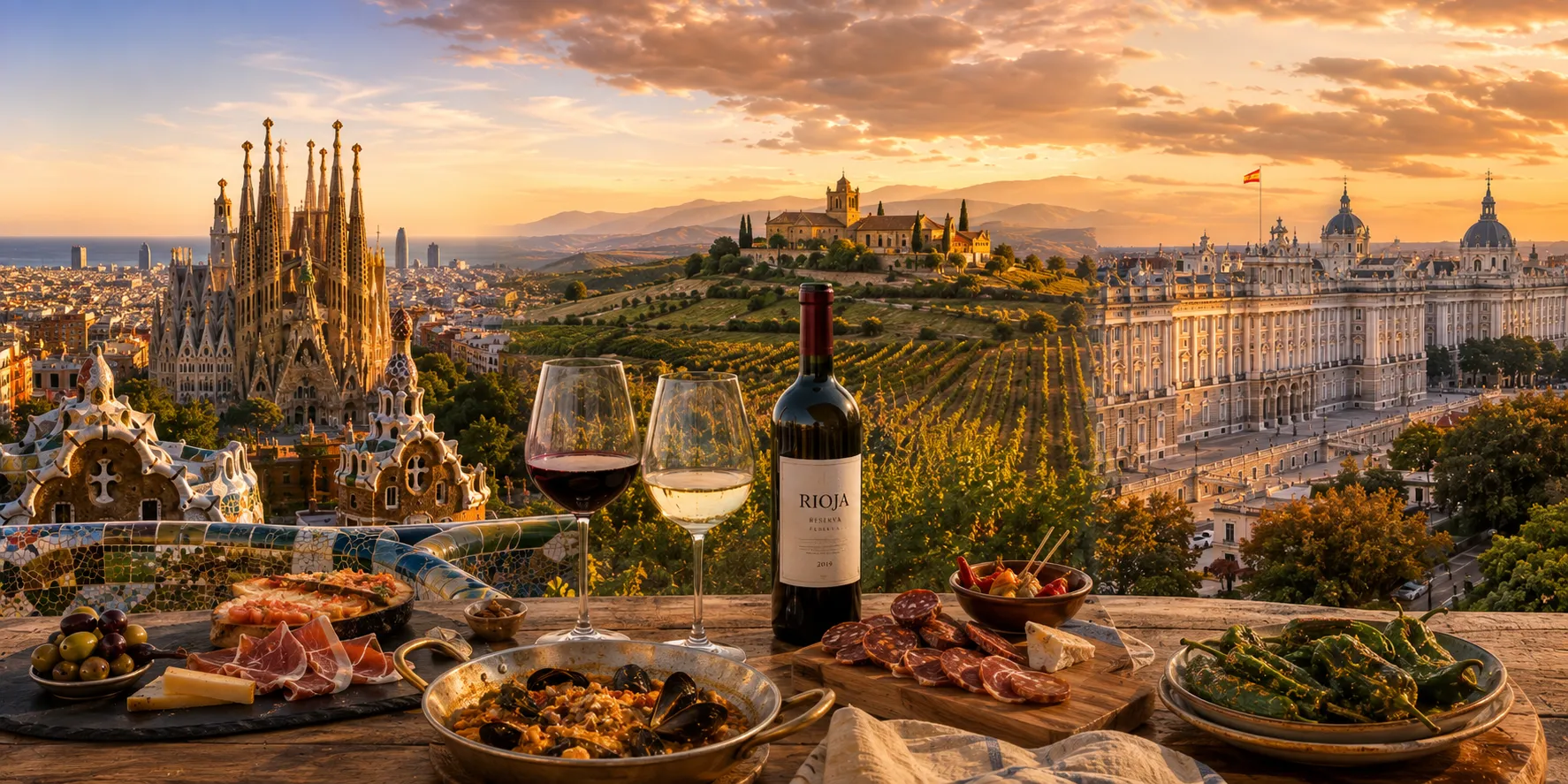 Spain at the Table — A Culinary Journey from Barcelona to Madrid