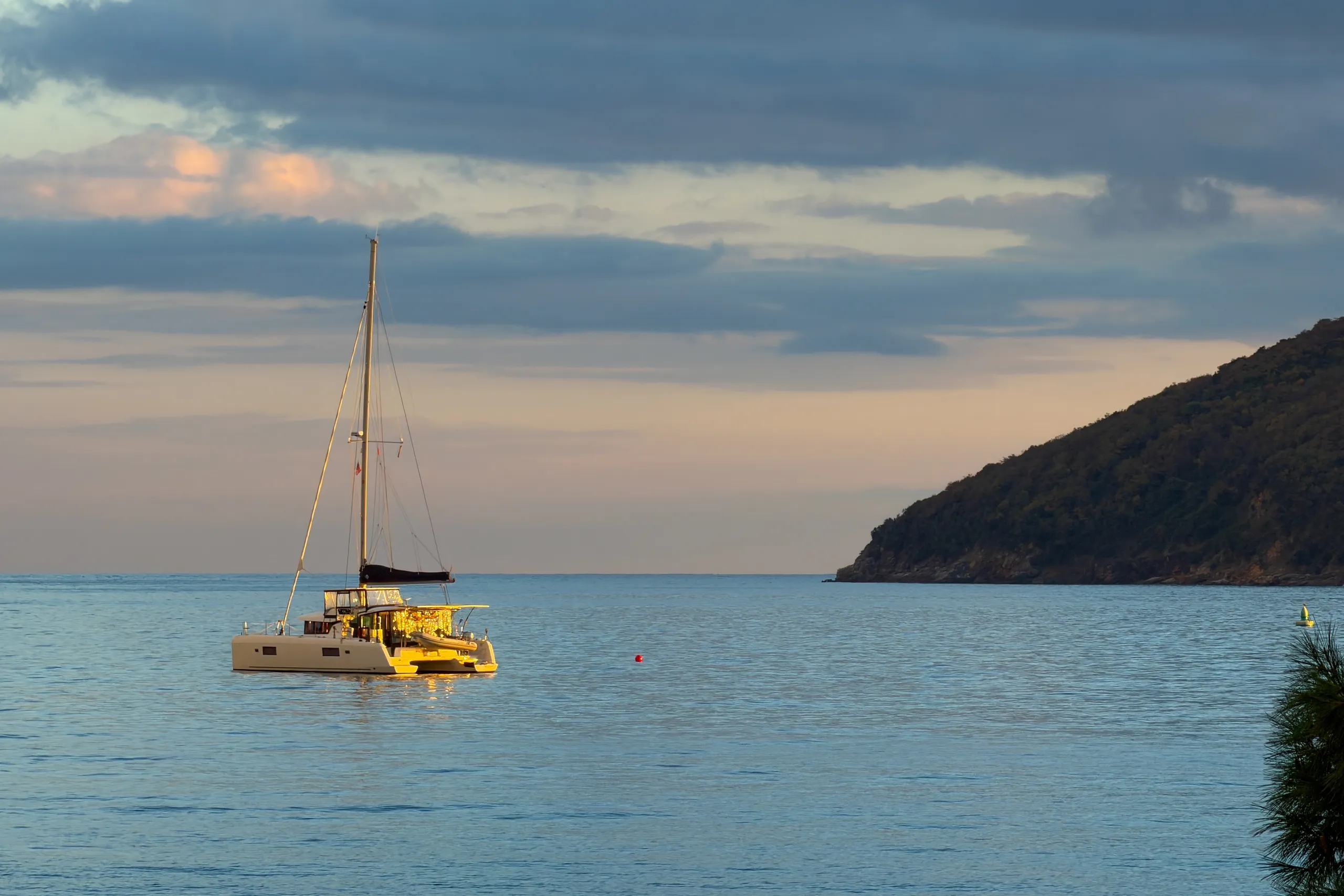 Crewed Sailing Catamaran