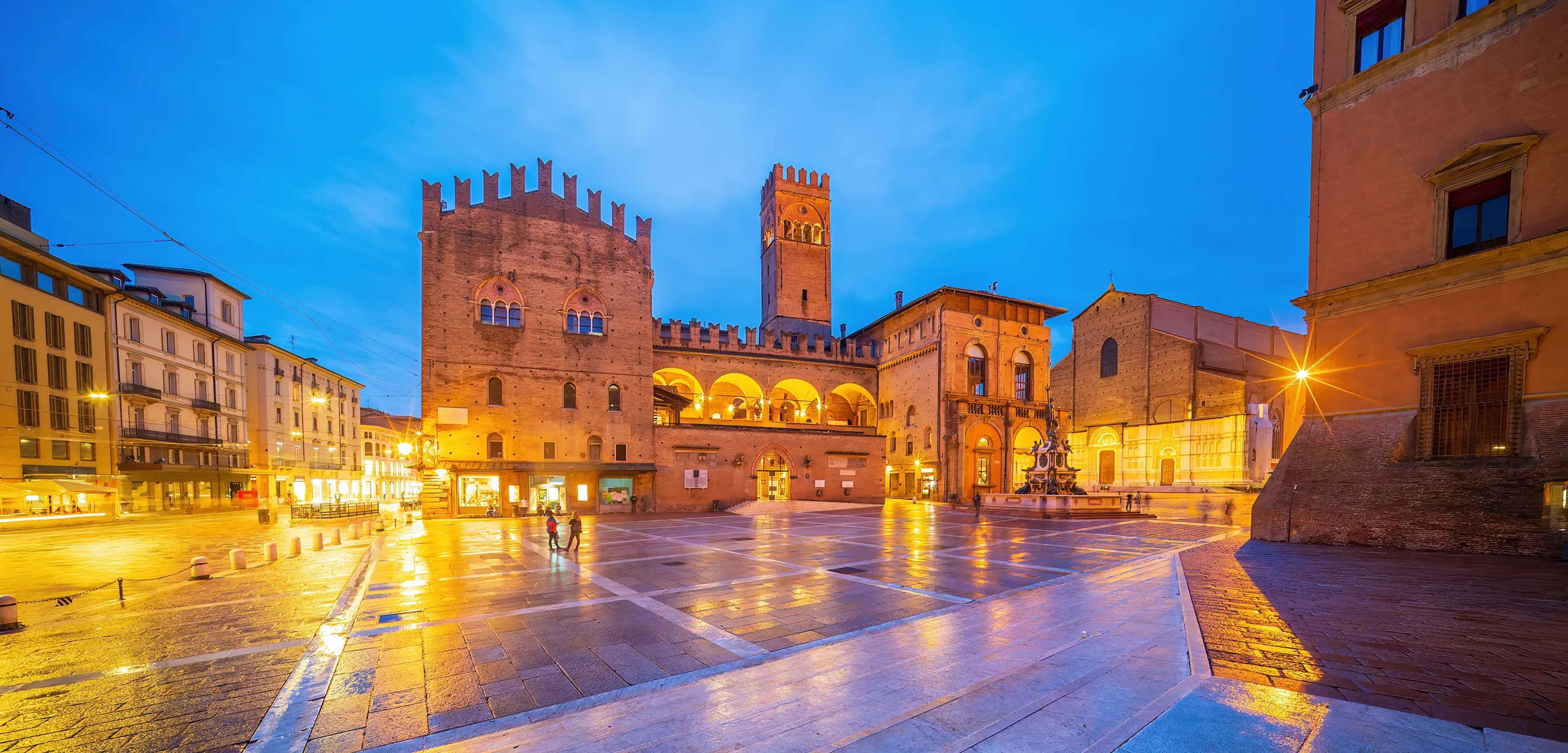 Arrival in Bologna